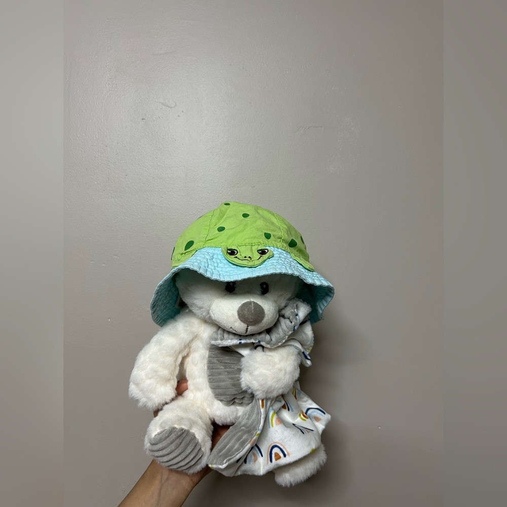 4 for 10$ ❤️ |H&M | 9-12M | Green Turtle Hat Plush